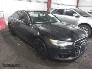 2012 Audi A6 3.0T Prestige with VIN WAUBGAFC1CN025117, listed as a IAAI auction lot 42027261 with 162,490 mi miles. Bid and sale history available at carsss.com. Image 1.