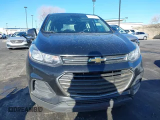 2018 Chevrolet Trax LS with VIN 3GNCJKSB1JL330732, listed as a IAAI auction lot 41739704 with 98,554 mi miles. Bid and sale history available at carsss.com. Image 12.