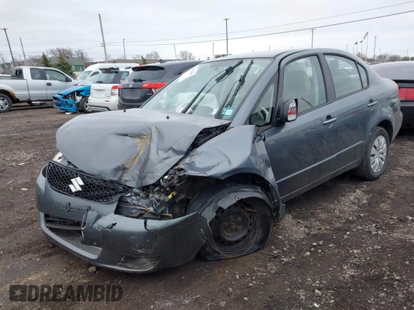 2008 Suzuki SX4 with VIN JS2YC412985103746, listed as a IAAI auction lot 42029023 with 123,154 mi miles. Bid and sale history available at carsss.com. Image 2.