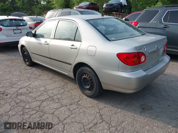 2004 Toyota Corolla CE with VIN 1NXBR32E94Z240957, listed as a IAAI auction lot 42134817 with 212,651 mi miles and . Bid and sale history available at DreamBid. Image 3.