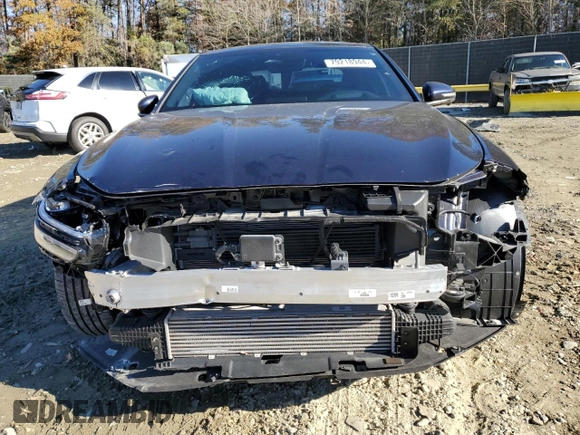 2023 Genesis G70 3.3T with VIN KMTG54TE9PU110984, listed as a Copart auction lot 79218944 with 16,702 mi miles and Salvage title. Bid and sale history available at DreamBid. Image 5.