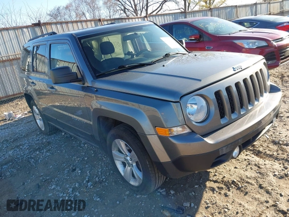 2013 Jeep Patriot Latitude with VIN 1C4NJPFA1DD169521, listed as a IAAI auction lot 41812936 with 133,088 mi miles. Bid and sale history available at carsss.com. Image 1.