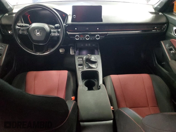 2023 Honda Civic Si z VIN 2HGFE1E56PH475990, wystawiony jako Copart lot #56703485 z przebiegiem 45 187 mil mil oraz Czysty tytuł • Clean title. Historia ofert i sprzedaży dostępna na DreamBid. Obrazek 8.