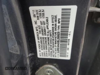 2011 Honda CR-V SE with VIN 5J6RE4H4XBL099929, listed as a Copart auction lot 53941685 with 89,814 mi miles and Salvage Title. Bid and sale history available at carsss.com. Image 13.