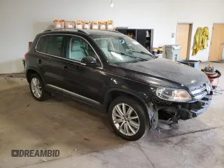 2012 Volkswagen Tiguan S with VIN WVGBV7AX3CW548120, listed as a Copart auction lot 54443865 with 144,832 mi miles and Salvage Title. Bid and sale history available at DreamBid. Image 4.