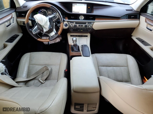2016 Lexus ES 300h Hybrid with VIN JTHBW1GG3G2109422, listed as a Copart auction lot 41539215 with 42,309 mi miles and Salvage Title. Bid and sale history available at carsss.com. Image 8.