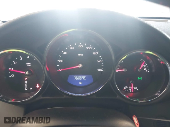 2011 Cadillac CTS Performance with VIN 1G6DL5ED6B0131490, listed as a IAAI auction lot 41980231 with 75,040 mi miles and . Bid and sale history available at DreamBid. Image 7.