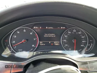 2018 Audi A7 Premium Plus with VIN WAUW3AFC3JN015442, listed as a Copart auction lot 48354335 with 73,862 mi miles and Salvage Title. Bid and sale history available at carsss.com. Image 9.