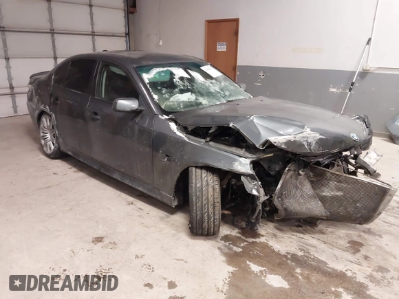 2008 BMW 5 Series 550i with VIN WBANW53578CT53867, listed as a IAAI auction lot 41589993 with 134,927 mi miles and . Bid and sale history available at carsss.com. Image 1.