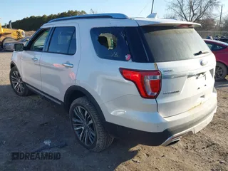 2016 Ford Explorer Platinum with VIN 1FM5K8HT9GGD19598, listed as a IAAI auction lot 41817151 with 100,190 mi miles and . Bid and sale history available at DreamBid. Image 3.