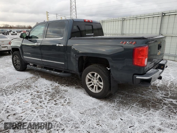 2018 Chevrolet Silverado 1500 LTZ with VIN 3GCUKSEC2JG252632, listed as a Copart auction lot 83596274 with 131,314 mi miles and Salvage Title. Bid and sale history available at carsss.com. Image 2.