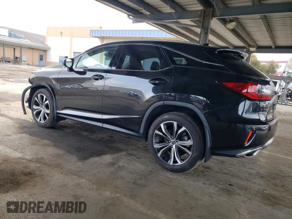 2018 Lexus RX with VIN JTJBZMCA0J2034081, listed as a Copart auction lot 50267525 with 72,215 mi miles and Salvage Title. Bid and sale history available at carsss.com. Image 2.