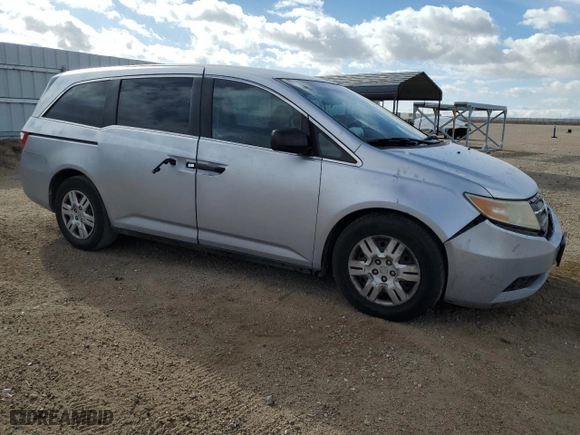 2011 Honda Odyssey LX with VIN 5FNRL5H28BB007672, listed as a Copart auction lot 50659545 with 178,707 mi miles and Salvage Title. Bid and sale history available at carsss.com. Image 4.