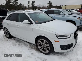 2015 Audi Q3 2.0T Prestige with VIN WA1GFCFS0FR001459, listed as a Copart auction lot 44885925 with 141,928 mi miles and Salvage Title. Bid and sale history available at carsss.com. Image 4.