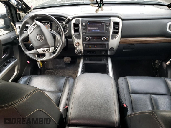 2016 Nissan Titan XD Platinum Reserve with VIN 1N6BA1F49GN500481, listed as a Copart auction lot 88679525 with 42,820 mi miles and Salvage Title. Bid and sale history available at carsss.com. Image 8.