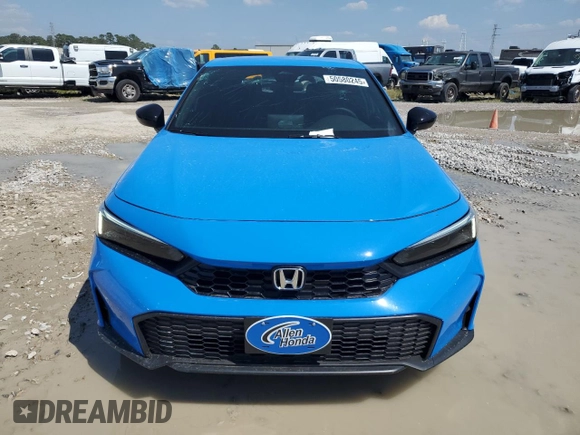 2025 Honda Civic Sport z VIN 19XFL2H88SE014939, wystawiony jako Copart lot #50580245 z przebiegiem 177 mil mil oraz Czysty tytuł • Clean title. Historia ofert i sprzedaży dostępna na DreamBid. Obrazek 5.