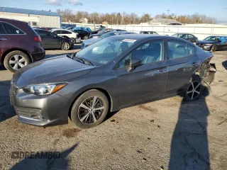 2021 Subaru Impreza Premium with VIN 4S3GKAV67M3604791, listed as a Copart auction lot 88542615 with 24,821 mi miles and Salvage title. Bid and sale history available at DreamBid. Image 1.