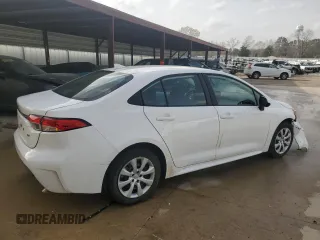 2023 Toyota Corolla LE with VIN 5YFB4MDE9PP069487, listed as a Copart auction lot 49072055 with 57,088 mi miles and Clean Title. Bid and sale history available at carsss.com. Image 3.