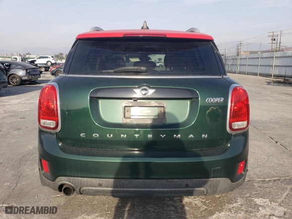 2017 MINI Countryman Cooper with VIN WMZYS7C32H3B62981, listed as a Copart auction lot 42558635 with 63,174 mi miles and Salvage Title. Bid and sale history available at carsss.com. Image 6.