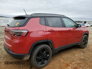 2021 Jeep Compass Altitude with VIN 3C4NJCBB7MT597532, listed as a Copart auction lot 51408535 with 87,085 mi miles and Salvage title. Bid and sale history available at DreamBid. Image 3.