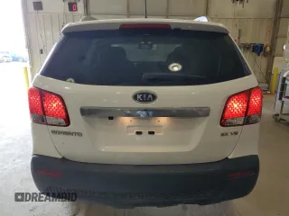 2013 Kia Sorento EX with VIN 5XYKU4A29DG358766, listed as a Copart auction lot 53312225 with 178,133 mi miles and Salvage Title. Bid and sale history available at carsss.com. Image 6.