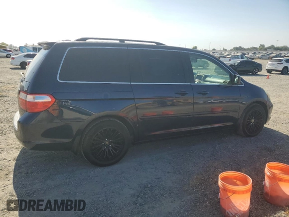 2006 Honda Odyssey EX-L with VIN 5FNRL38736B079403, listed as a Copart auction lot 62375545 with 188,241 mi miles and Clean title. Bid and sale history available at DreamBid. Image 3.