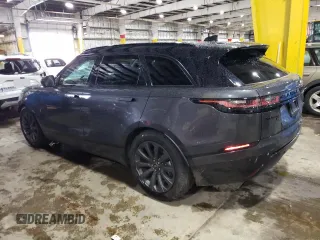 2021 Land Rover Range Rover Velar R-Dynamic S with VIN SALYT2EX6MA327135, listed as a Copart auction lot 47792473 with 7,539 mi miles. Bid and sale history available at carsss.com. Image 2.