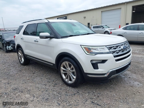 2018 Ford Explorer Limited with VIN 1FM5K7FH8JGC63234, listed as a IAAI auction lot 40434875 with 126,394 mi miles. Bid and sale history available at carsss.com. Image 1.