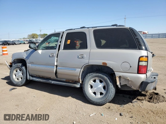 2004 GMC Yukon SLT with VIN 1GKEK13Z64J139750, listed as a Copart auction lot 74820364 with 0 mi miles and Salvage Title. Bid and sale history available at carsss.com. Image 2.