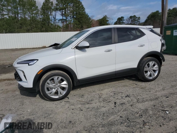 2024 Buick Encore GX Preferred with VIN KL4AMCSL2RB001860, listed as a Copart auction lot 50561185 with 34,854 mi miles and Salvage title. Bid and sale history available at DreamBid. Image 1.