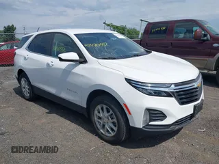 2022 Chevrolet Equinox LT z VIN 3GNAXUEV6NL170778, wystawiony jako IAAI lot #42470552 z przebiegiem 30 321 mil mil oraz . Historia ofert i sprzedaży dostępna na DreamBid. Obrazek 1.