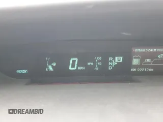 2012 Toyota Prius One with VIN JTDKN3DU0C1586741, listed as a Copart auction lot 54766485 with 222,126 mi miles and Clean Title. Bid and sale history available at DreamBid. Image 9.
