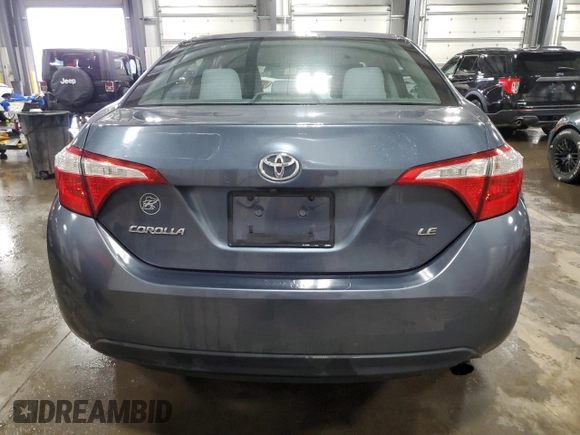 2016 Toyota Corolla L z VIN 2T1BURHE4GC486734, wystawiony jako Copart lot #57496245 z przebiegiem 148 340 mil mil oraz Szkoda całkowita • Salvage title. Historia ofert i sprzedaży dostępna na DreamBid. Obrazek 6.