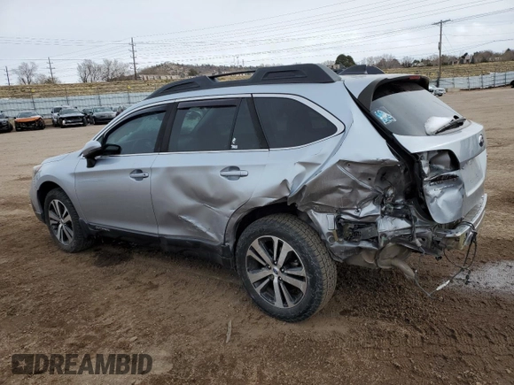 2018 Subaru Outback Limited with VIN 4S4BSENC4J3231501, listed as a Copart auction lot 48344835 with 77,017 mi miles and Salvage title. Bid and sale history available at DreamBid. Image 2.