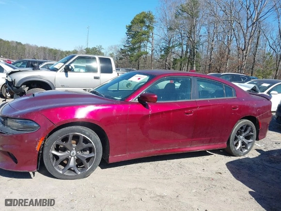 2019 Dodge Charger GT with VIN 2C3CDXHG9KH686439, listed as a IAAI auction lot 41650469 with NaN miles. Bid and sale history available at carsss.com. Image 14.