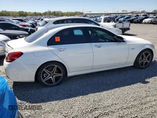 2017 Mercedes-Benz C 43 AMG с VIN 55SWF6EB8HU180541, выставлен на аукционе Copart как лот 48085255 с пробегом Не указан миль и Списание • Salvage title. История ставок и продаж доступна на DreamBid. Изображение 3.