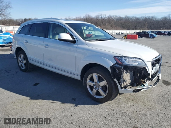 2013 Audi Q7 3.0L TDI Premium Plus with VIN WA1LMAFE1DD005811, listed as a Copart auction lot 45564065 with 88,604 mi miles and Salvage Title. Bid and sale history available at carsss.com. Image 4.