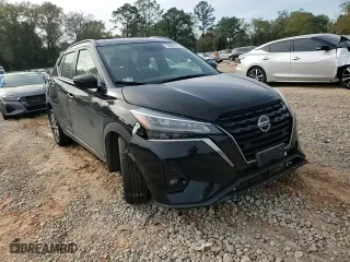 2021 Nissan Kicks SR with VIN 3N1CP5DV7ML514001, listed as a Copart auction lot 50807025 with 76,493 mi miles and Salvage Title. Bid and sale history available at carsss.com. Image 10.