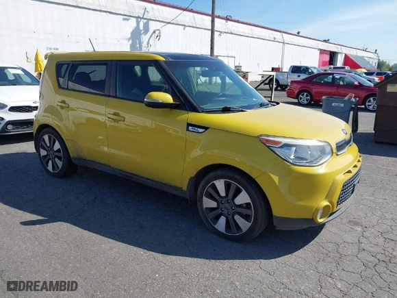 2015 Kia Soul ! with VIN KNDJX3A5XF7143128, listed as a IAAI auction lot 42048072 with 119,531 mi miles. Bid and sale history available at carsss.com. Image 1.