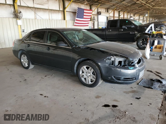 2013 Chevrolet Impala LT with VIN 2G1WG5E37D1197208, listed as a Copart auction lot 53462105 with 216,059 mi miles and Salvage Title. Bid and sale history available at DreamBid. Image 4.