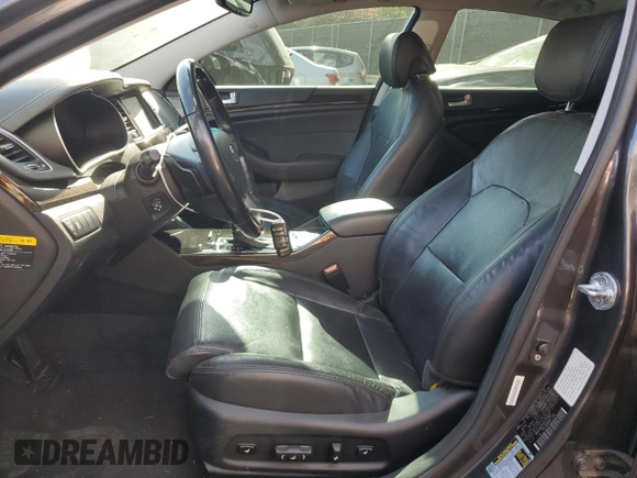 2015 Kia Cadenza Premium with VIN KNALN4D74F5177897, listed as a Copart auction lot 78867304 with 47,087 mi miles and Salvage Title. Bid and sale history available at carsss.com. Image 7.