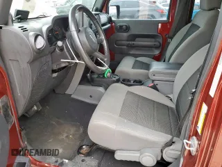 2008 Jeep Wrangler Unlimited X with VIN 1J4GA39158L569665, listed as a Copart auction lot 55475135 with 91,696 mi miles and Clean Title. Bid and sale history available at DreamBid. Image 7.