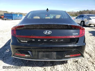 2023 Hyundai Sonata Hybrid Limited with VIN KMHL54JJ4PA071036, listed as a Copart auction lot 46209985 with 33,161 mi miles and Salvage Title. Bid and sale history available at carsss.com. Image 6.