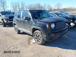 2017 Jeep Renegade Deserthawk с VIN ZACCJBCB5HPE46010, выставлен на аукционе IAAI как лот 41350075 с пробегом 126 623 миль миль и . История ставок и продаж доступна на DreamBid. Изображение 1.
