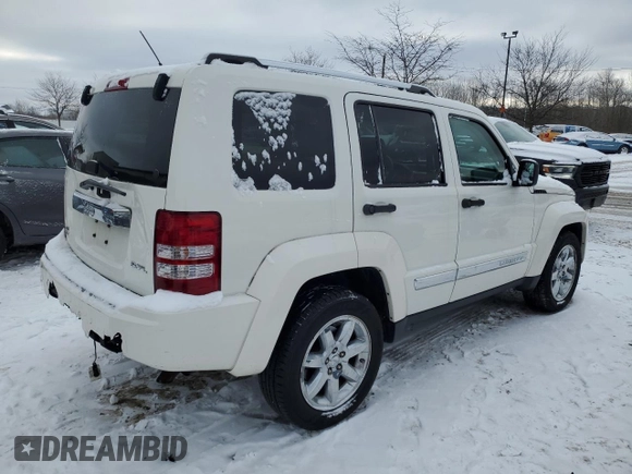 2008 Jeep Liberty Limited with VIN 1J8GN58K78W186575, listed as a Copart auction lot 45982345 with 139,813 mi miles and Salvage Title. Bid and sale history available at DreamBid. Image 3.
