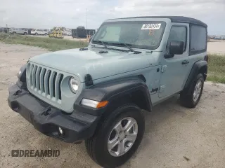 2023 Jeep Wrangler Sport with VIN 1C4HJXAG0PW613750, listed as a Copart auction lot 80192434 with 1,282 mi miles and Non repairable. Bid and sale history available at DreamBid. Image 1.
