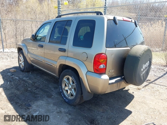 2003 Jeep Liberty Limited with VIN 1J4GL58K63W718186, listed as a IAAI auction lot 41913492 with 150,337 mi miles. Bid and sale history available at carsss.com. Image 3.