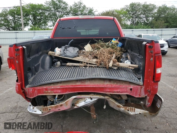 2006 Ford F-150 XLT с VIN 1FTPW14V06FB49247, выставлен на аукционе Copart как лот 60796645 с пробегом 160 394 миль миль и Списание • Salvage title. История ставок и продаж доступна на DreamBid. Изображение 6.