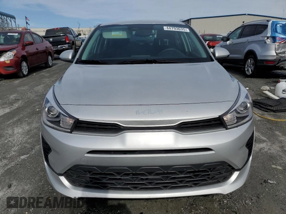 2023 Kia Rio S with VIN 3KPA24AD1PE613494, listed as a Copart auction lot 44793635 with 11,944 mi miles and Salvage Title. Bid and sale history available at carsss.com. Image 5.
