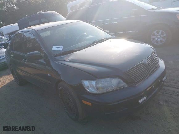 2003 Mitsubishi Lancer ES with VIN JA3AJ26EX3U015276, listed as a IAAI auction lot 37806582 with 181,069 mi miles. Bid and sale history available at carsss.com. Image 1.